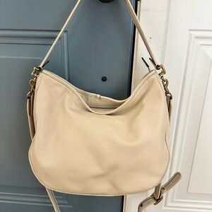 Coach Soft Tabby Cream Hobo shoulder or crossbody Bag
